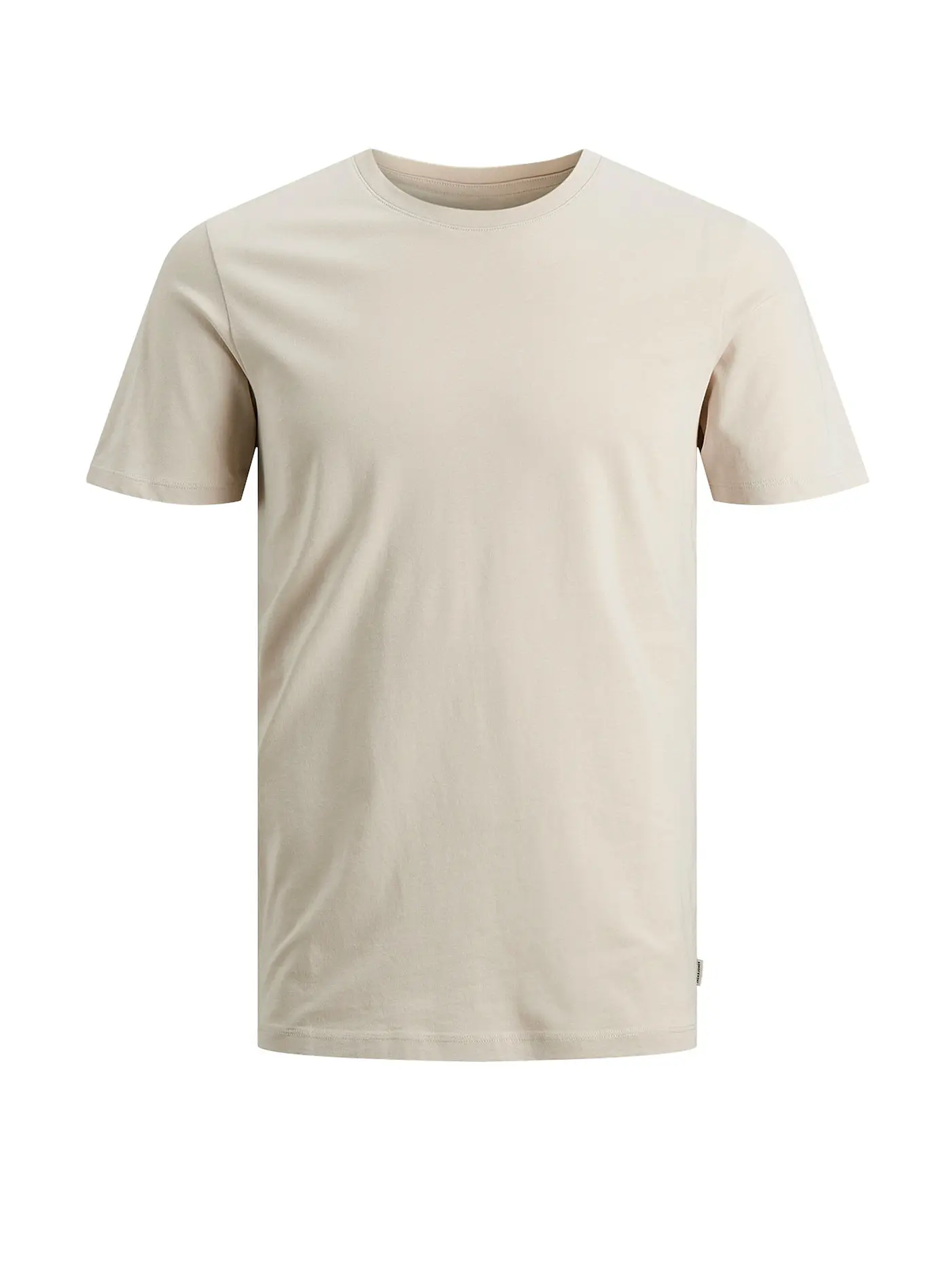 JACK & JONES | T-Shirt Slim Fit JJEORGANIC | creme